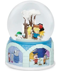 Roman 7#double; Musical Rotating Peanuts Glitterdome Snow Globe
