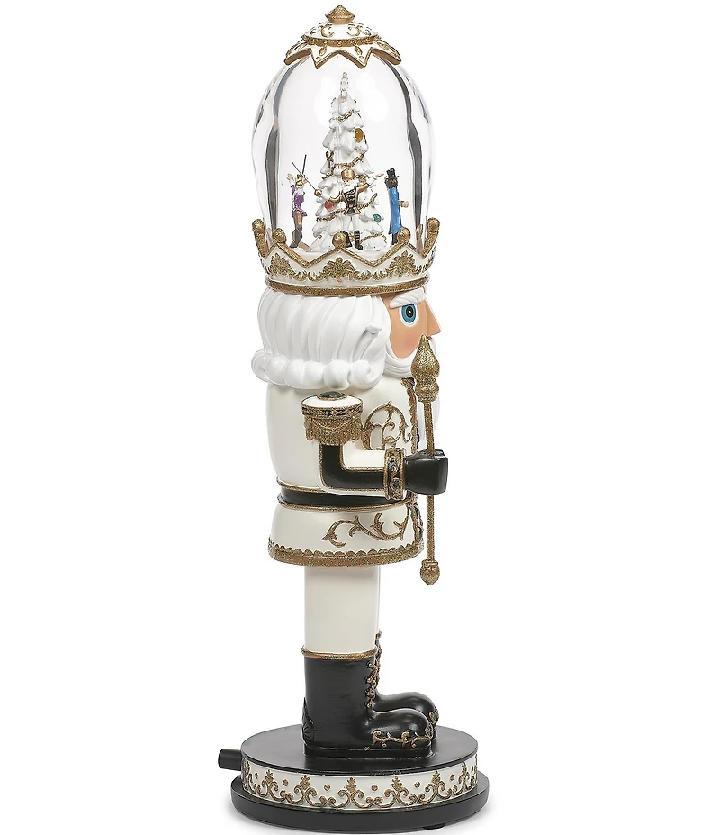 Roman LED Lighted Musical Nutcracker Christmas Tabletop Decor