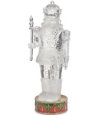 Roman LED Lighted Swirl Nutcracker with Drum Base Tabletop Decoration