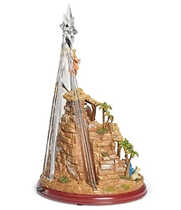 Roman Lighted Musical Nativity with Star on Top Decor, 18#double;H