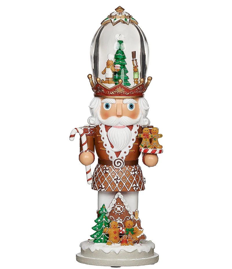 Roman Musical LED Gingerbread Nutcracker