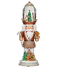 Roman Musical LED Gingerbread Nutcracker