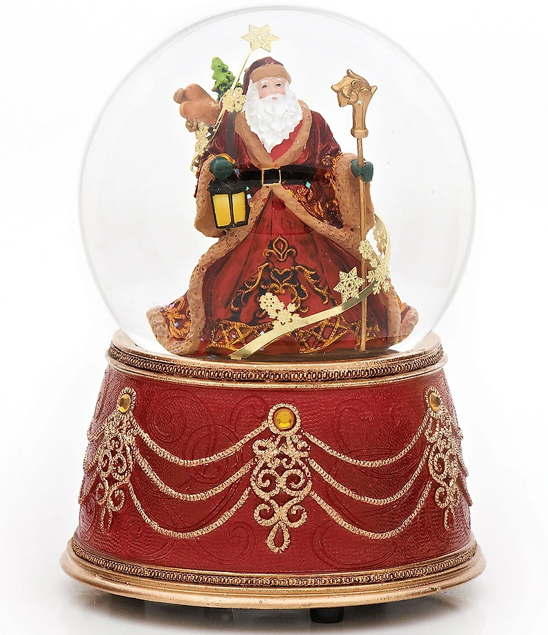 Roman Santa Musical Santa Waterglobe