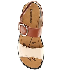 Romika Ibiza 12 Leather Ankle-Wrap Sandals