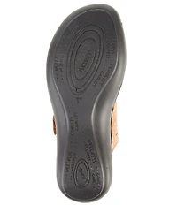 Romika Ibiza 99 Leather Slip-On Slide Sandals