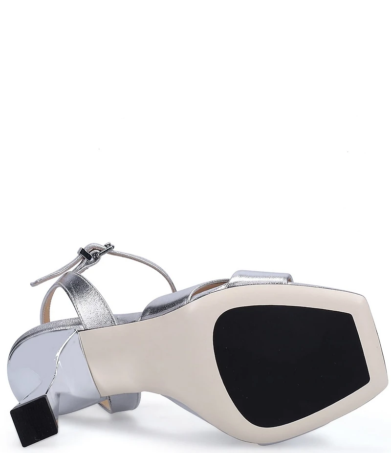 Ron White Ainsley Metallic Leather Dress Sandals