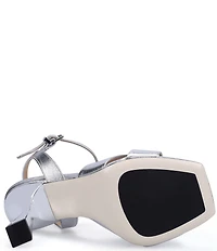 Ron White Ainsley Metallic Leather Dress Sandals