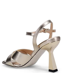Ron White Ainsley Metallic Leather Dress Sandals