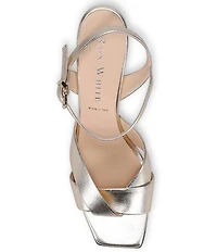 Ron White Ainsley Metallic Leather Dress Sandals