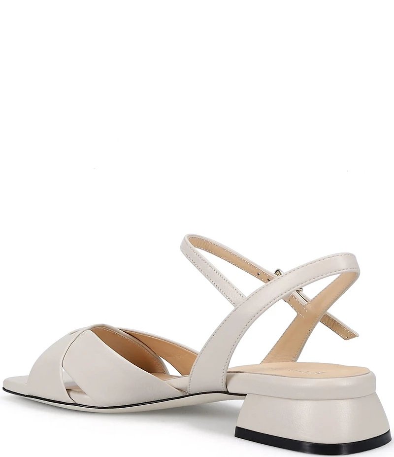 Ron White Brenna Leather Ankle Strap Sandals