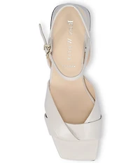 Ron White Brenna Leather Ankle Strap Sandals