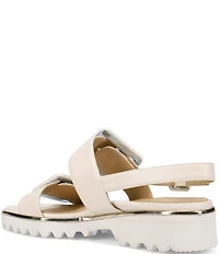 Ron White Callie Leather Buckle Sandals