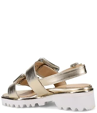 Ron White Callie Leather Buckle Sandals