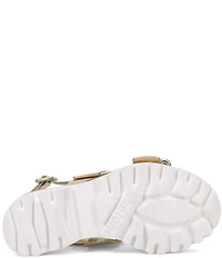 Ron White Callie Leather Buckle Sandals