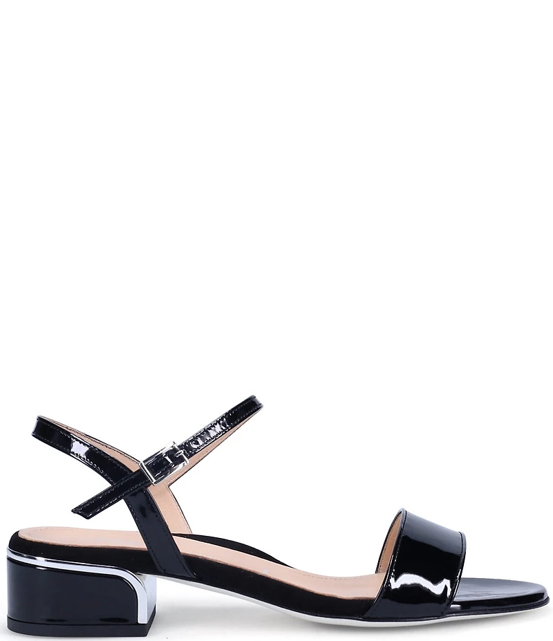 Ron White Emberly Patent Leather Block Heel Dress Sandals