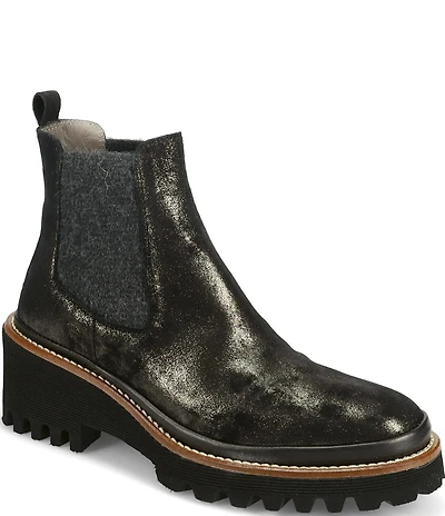Ron White Emmaline Lustre Suede Ultralight Chelsea Boots