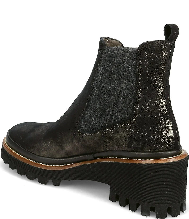 Ron White Emmaline Lustre Suede Ultralight Chelsea Boots