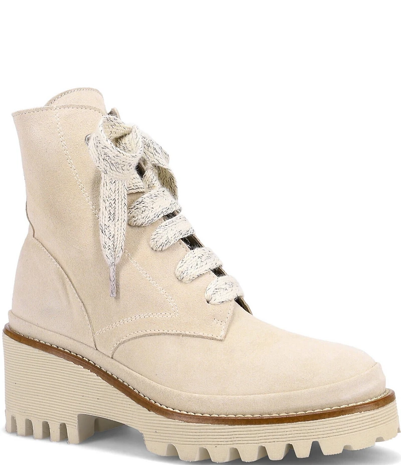 Ron White Eris Suede Lugged Booties