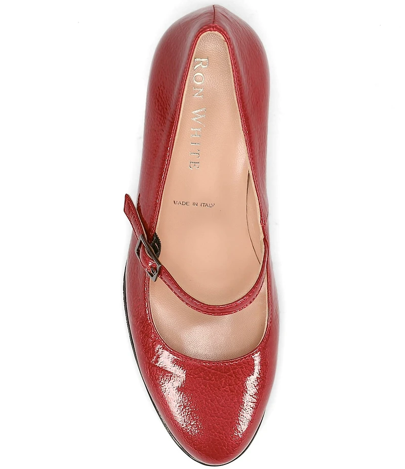 Ron White Felisha Patent Leather Mary Jane Pumps
