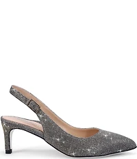 Ron White Marika Galaxy Kitten Heel Slingback Pumps