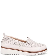 Ron White Neeva Woven Leather Wedge Slip Ons