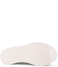 Ron White Neeva Woven Leather Wedge Slip Ons
