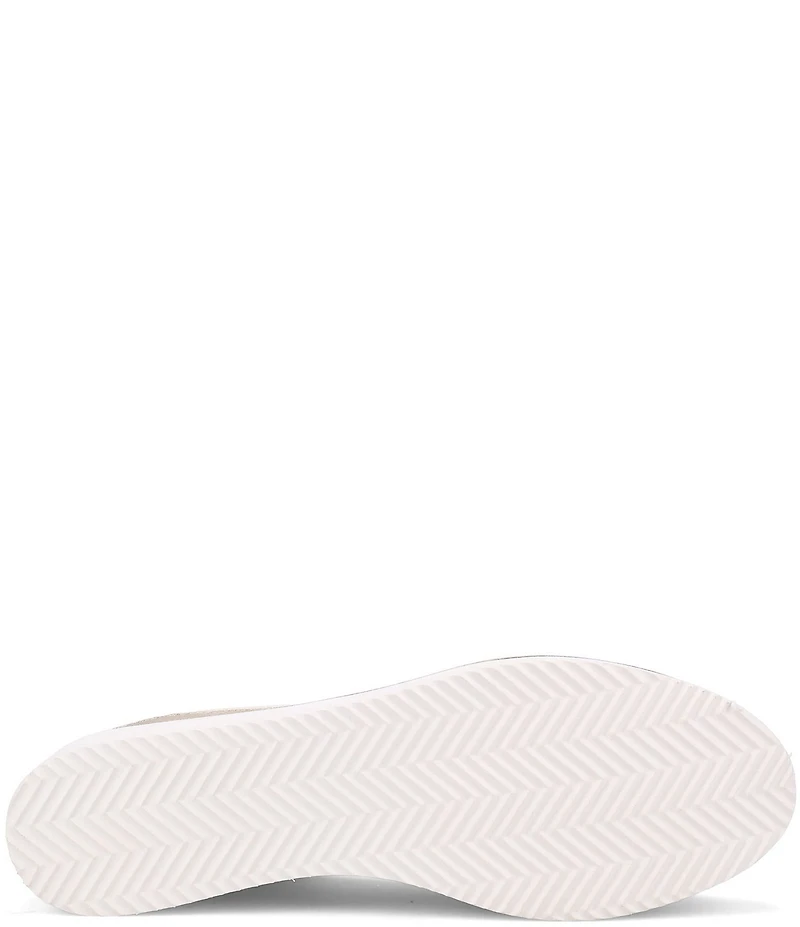 Ron White Nelleca Leather Platform Wedge Slip Ons