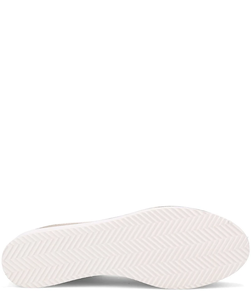 Ron White Nelleca Leather Platform Wedge Slip Ons
