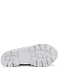 Ron White Ninazee Leather Lace Up Zip Sneakers