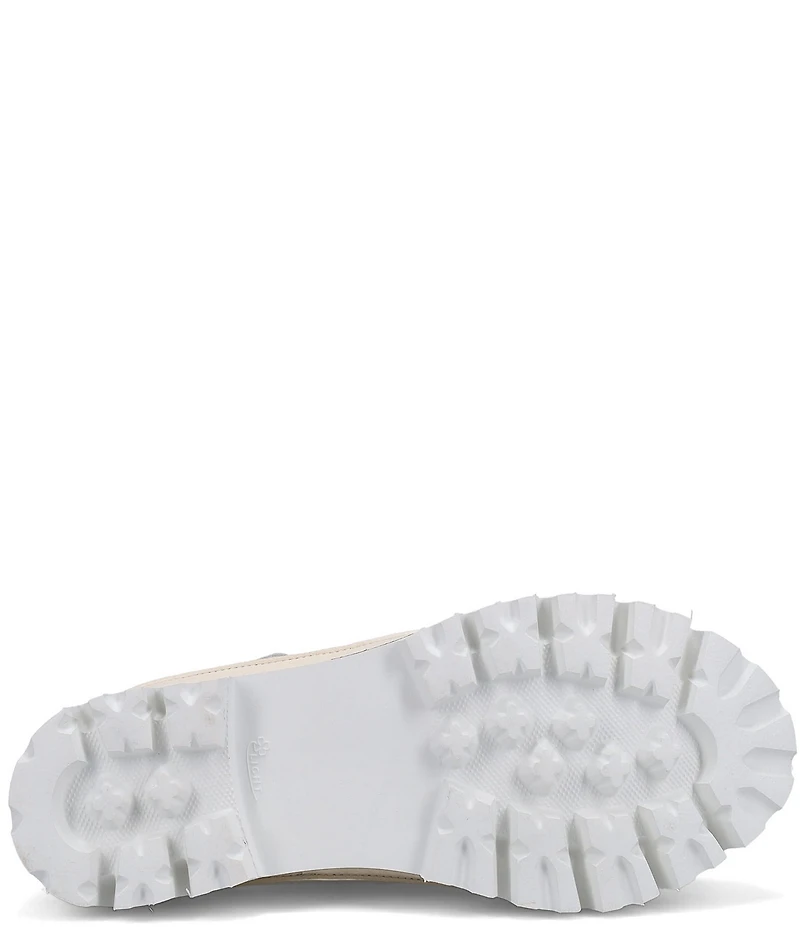 Ron White Ninazee Leather Lace Up Zip Sneakers