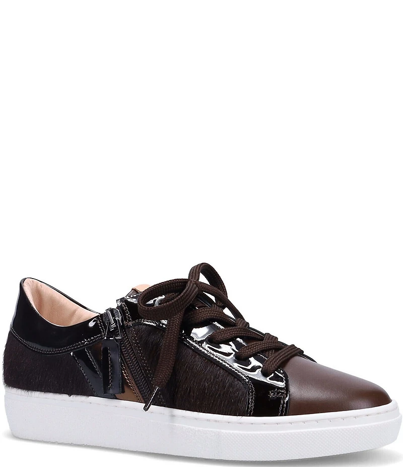 Ron White Ondraya Haircalf Lace Up Platform Sneakers