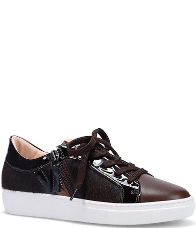 Ron White Ondraya Haircalf Lace Up Platform Sneakers