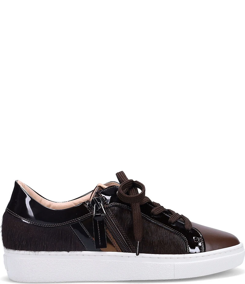 Ron White Ondraya Haircalf Lace Up Platform Sneakers