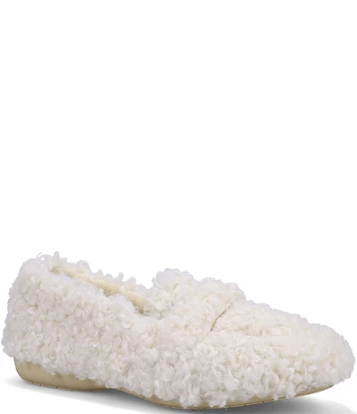 Ron White Teddy Wool Boucle Slippers