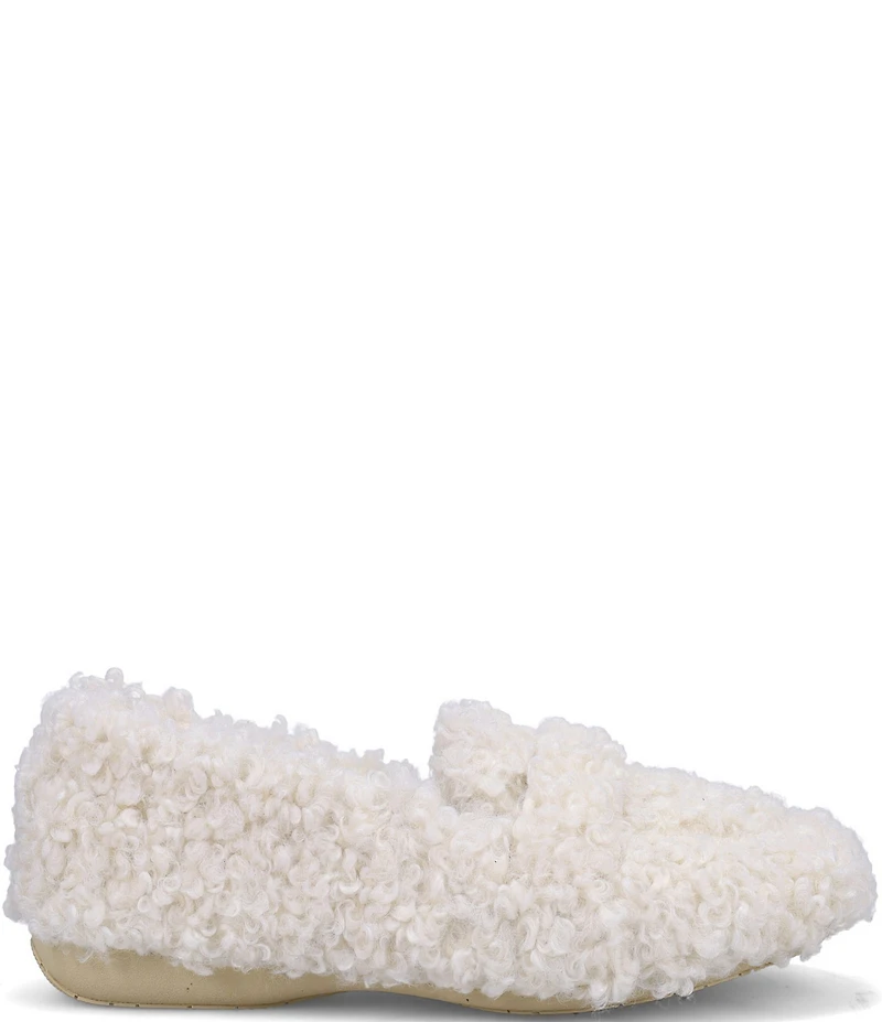 Ron White Teddy Wool Boucle Slippers