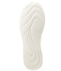 Ron White Zafira Metallic Leather Chain Hardware Platform Wedge Loafers