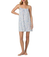 Room Service Woven Sleeveless Scoop Neck Butterflies & Bows Coordinating Chemise