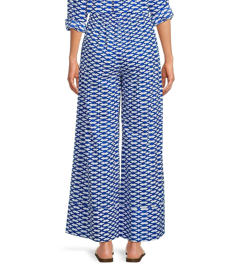 Ro's Garden Nico Tie Waist Wide Leg Coordinating Pants