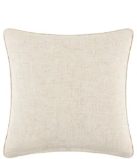 Rose Tree Bronte Geometric Embroidered Reversible Square Pillow