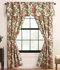 Rose Tree Bronte Jacobean Floral Print Window Treatment