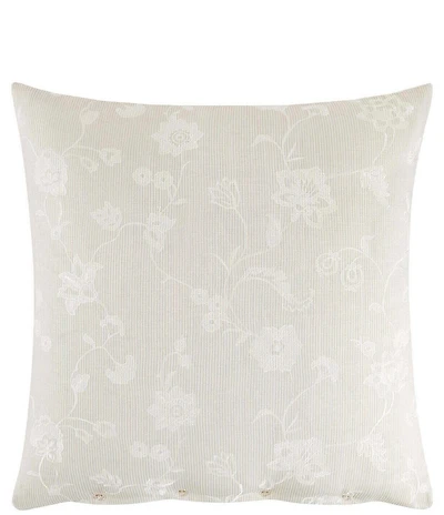Rose Tree Eden Embroidered Floral Euro Sham