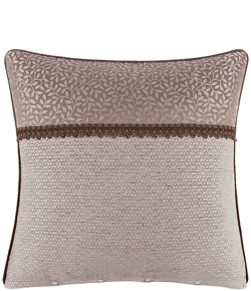 Rose Tree Esmerelda Floral Detail Euro Sham
