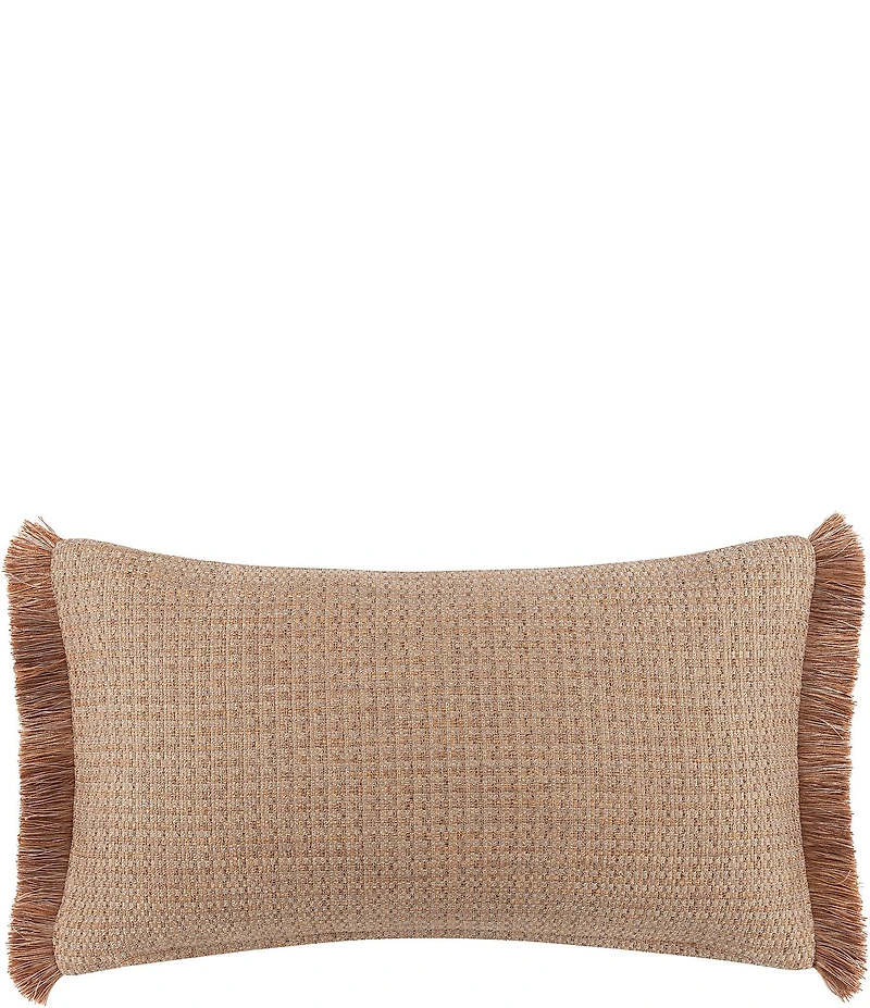 Rose Tree Harlow Fringed Reversible Boudoir Pillow