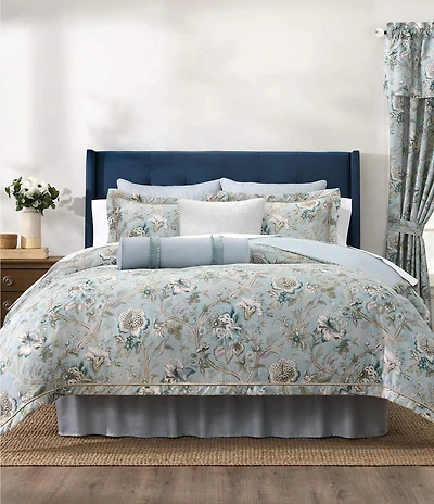 Rose Tree Josephine Jacobean Floral Print Comforter Set