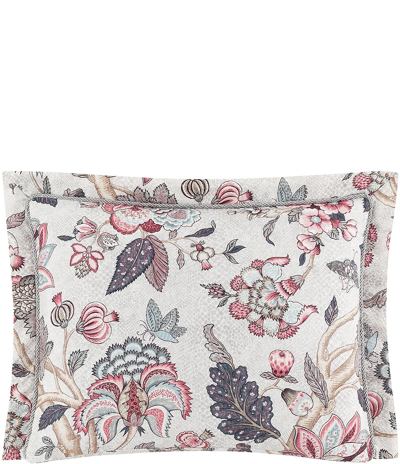 Rose Tree Talia Jacobean Floral Print Cotton Comforter Set