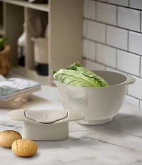 Rosti Hasselback Potato Chopper & Margrethe Mixing Bowl 2 Piece Set