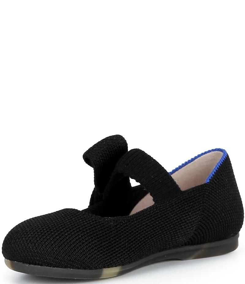 Rothy's Girls' The Tux Bow Knit Washable Mary Janes (Toddler)