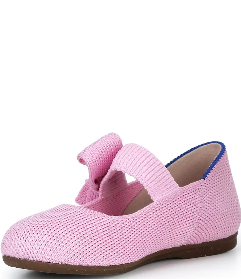 Rothy's Girls' The Tux Bow Knit Washable Mary Janes (Toddler)