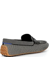 Rothy's The Daily Driver Knit Micro Check Loafers