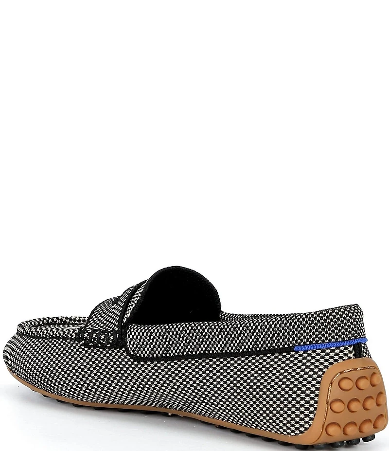 Rothy's The Daily Driver Knit Micro Check Loafers